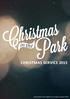 Christmas. Park CHRISTMAS SERVICE Presented by The Catholic Guy Impact Centres Perth