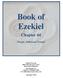 Book of Ezekiel. Chapter 44. Theme: Millennial Temple