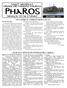 PHAROS. Celebrating Our 13th Year of Publication! DECEMBER, Saint Nicholas Greek Orthodox Church