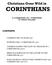 Christians Gone Wild in CORINTHIANS A COMMENTARY ON 1 CORINTHIANS BY TERRAN WILLIAMS. INTRODUCING 1 CORINTHIANS (p3)