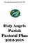 Holy Angels Parish Pastoral Plan Holy Angels Parish Pastoral Plan