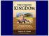 The Coming Kingdom. Dr. Andy Woods. Chapter 11. Senior Pastor Sugar Land Bible Church President Chafer Theological Seminary