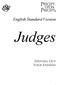 English Standard Version. Judges. Driving Out Your Enemies
