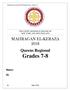 MAHRAGAN EL-KERAZA 2018 Queens Regional Grades 7-8