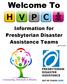Welcome To. Information for Presbyterian Disaster Assistance Teams