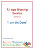 All Age Worship Service (AAW012) I am the Door