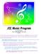 JCC Music Program. by Lisa Baydush Early Childhood Music Specialist 2014