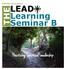 SE Minnesota, Cohort 2, Seminar B. LEAD Learning Seminar B THE. Practicing Spiritual Leadership
