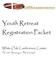 Youth Retreat Registration Packet