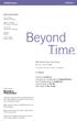 Beyond. Time. U-Theatre. #Utheatre. #BAMNextWave. BAM Howard Gilman Opera House Nov at 7:30pm