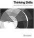 Thinking Skills. John Butterworth and Geoff Thwaites
