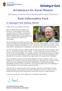Archdeacon for Rural Mission. Role Information Pack