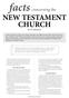 NEW TESTAMENT CHURCH. by P.H. Welshimer