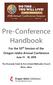 Pre-Conference Handbook