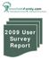 2009 User Survey Report