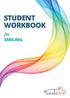 STUDENT WORKBOOK. for SMILING