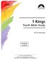 1 Kings Youth Bible Study