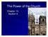 The Power of the Church. Chapter 13, Section 4