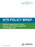 NTS POLICY BRIEF. By C.R. Abrar. Multilevel approaches to human security and conflict management: The Rohingya case