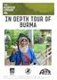 IN DEPTH TOUR OF BURMA