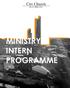 MINISTRY INTERN PROGRAMME