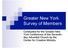 Greater New York Survey of Members