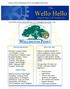 The Wello Hello. Rotary Club of Wellington Point Fortnightly Newsletter. Volume 10, Issue 10, 18 th November 2018