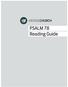 PSALM 78 Reading Guide