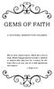 GEMS OF FAITH A DOCTRINAL MINISTRY FOR CHILDREN