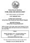 Christ Church Worthing HYMN, SONG AND SERVICE SHEET