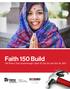 Faith 150 Build. 140 Pinery Trail, Scarborough Sept 13, Oct 24, and Oct 25, Building in Brampton, Caledon, Toronto & York Region