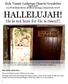 Holy Trinity Lutheran Church Newsletter. April West Main Street, Stafford Springs, Connecticut HALLELUJAH!