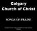 Calgary Church of Christ SONGS OF PRAISE