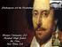 Shakespeare and the Elizabethean Age in England. Western Civilization II Marshall High School Mr. Cline Unit Three IA