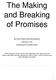 The Making and Breaking of Promises