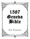 1587 Geneva New Testament in Paragraph Format 2