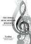 THE CHORAL MUSIC MINISTRY RESOURCE Fall & Christmas Scorebook. Companion to Disc 1 General Anthems