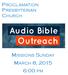 PROCLAMATION PRESBYTERIAN CHURCH MISSIONS SUNDAY MARCH 8, :00 PM