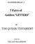 7 Pairs of Golden LETTERS THE QURAN-TESTAMENT
