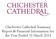 Chichester Cathedral Summary Report & Financial Information for the Year Ended 31 March 2014