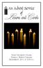 An Advent Service of Lessons and Carols