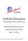 Catholic Education Opening Doors of Mercy