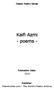 Kaifi Azmi - poems -