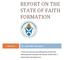 REPORT ON THE STATE OF FAITH FORMATION