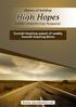 Harms of holding high hopes