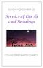 Service of Carols and Readings