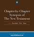 Chapter-by-Chapter Synopsis of The New Testament