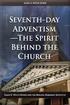 Seventh-day Adventism The Spirit Behind the Church