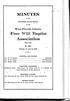 Free 'Vill Baptist. Associatioa IN UTES I ' ' West Florida.Liberty ! ' ... I I ... ' Seventieth Annual Session. St. John October 17 and 18,.1958.