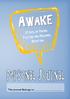 AWAKE 21 DAYS OF PRAYER, FASTING AND PERSONAL DEVOTION. This Journal Belongs to: